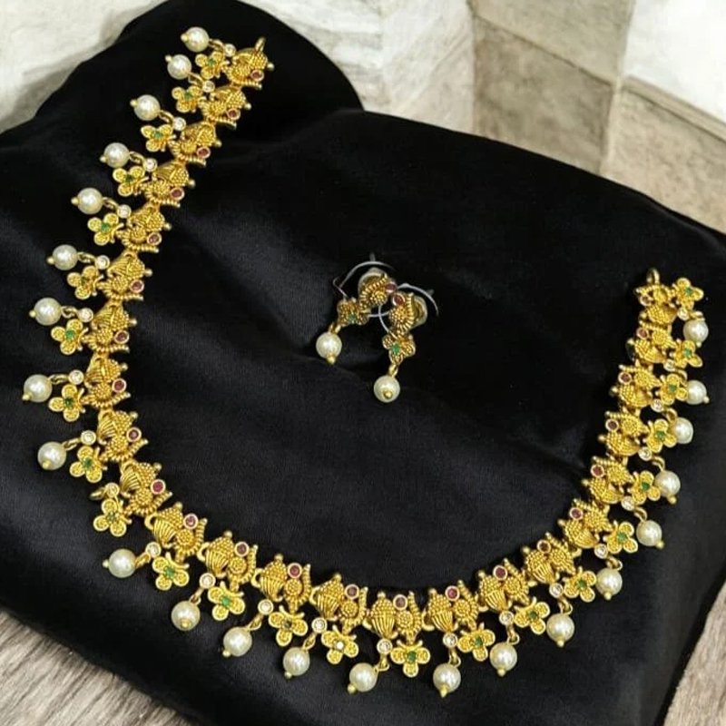 Thiru - Brass Stone Set